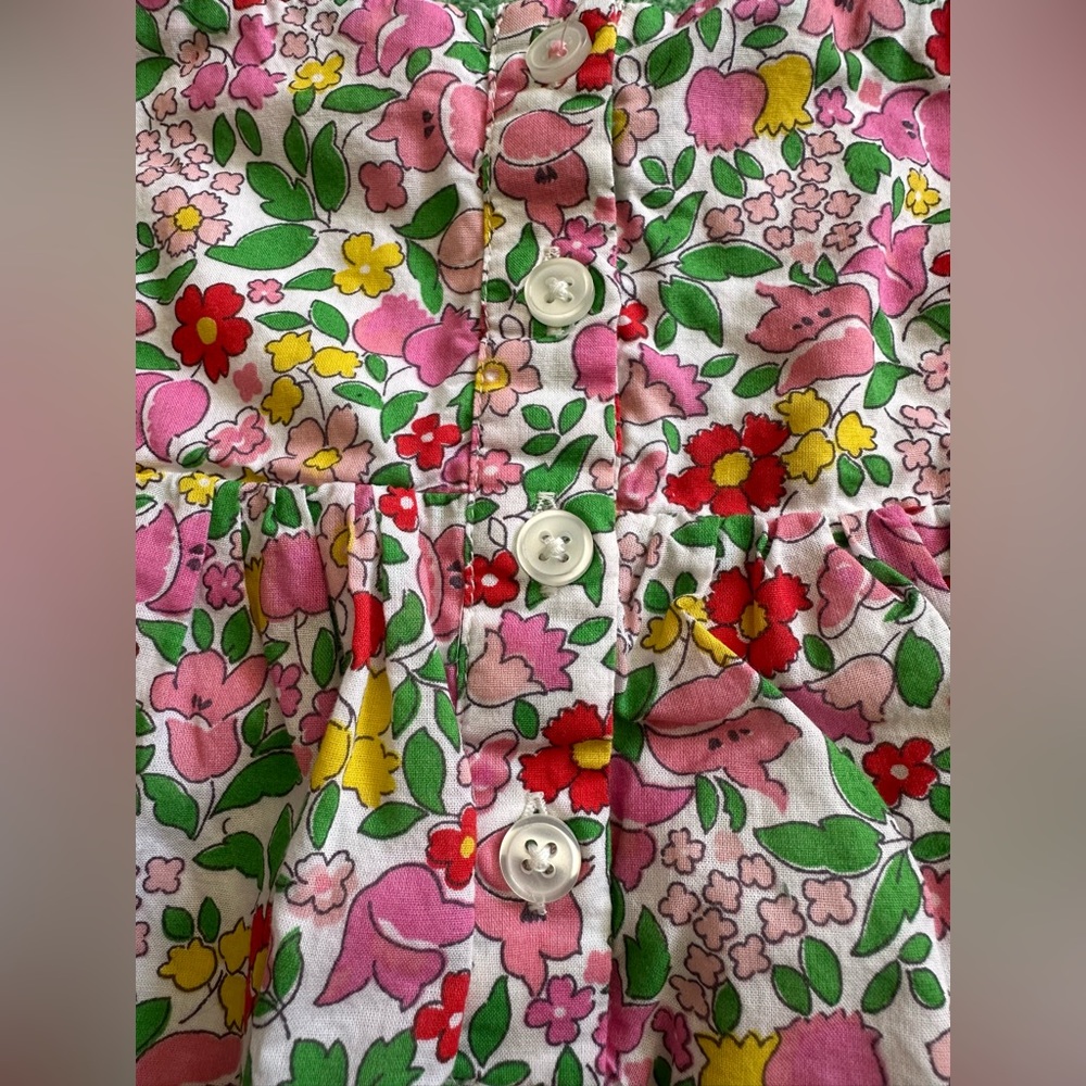 NEW. Mini Boden Girls Floral Lined Dress, Size 3-4y - Picture 4 of 6